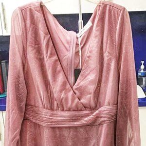 Ever-Pretty Rose Pink A-Line Maxi Dress 26